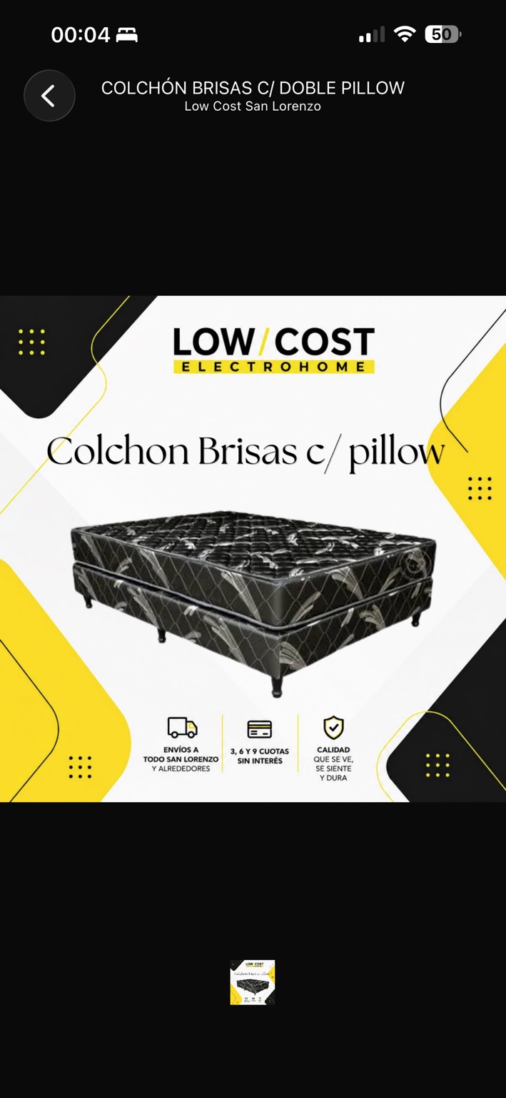 Brisas Doble Pillow Top