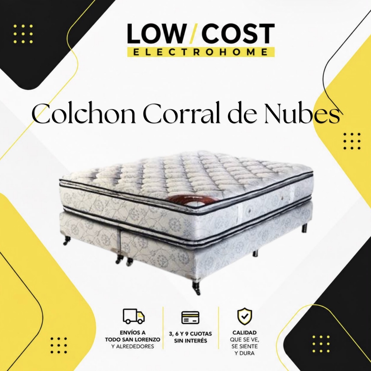 Corral de Nubes Doble Pillow Top